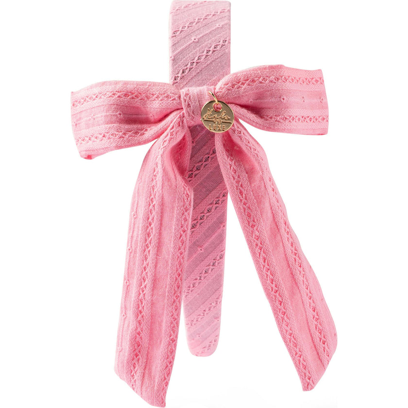 Forever Eyelet Side Bow Headband