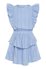 Gigi Dress Blue/Gold