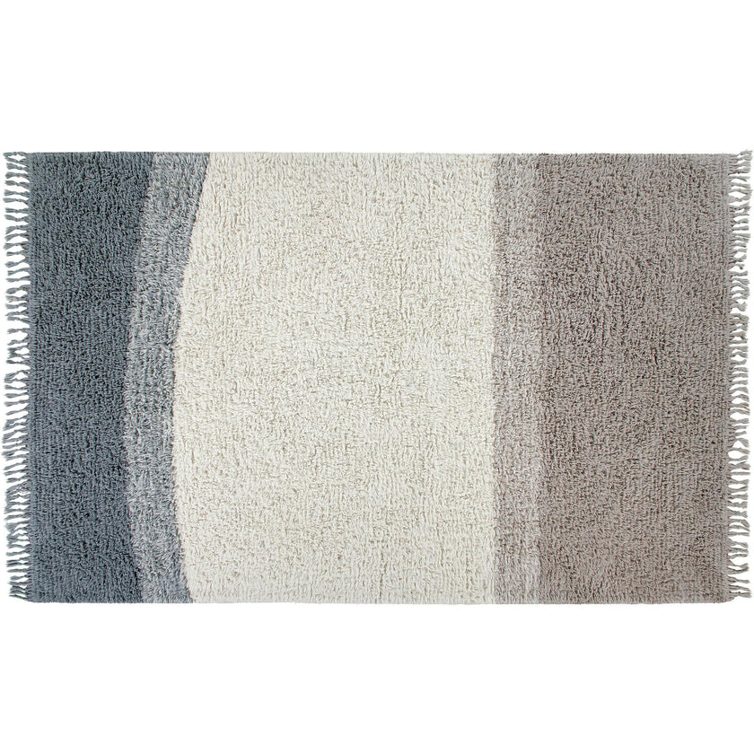 Into the Blue Woolable Rug, Blue