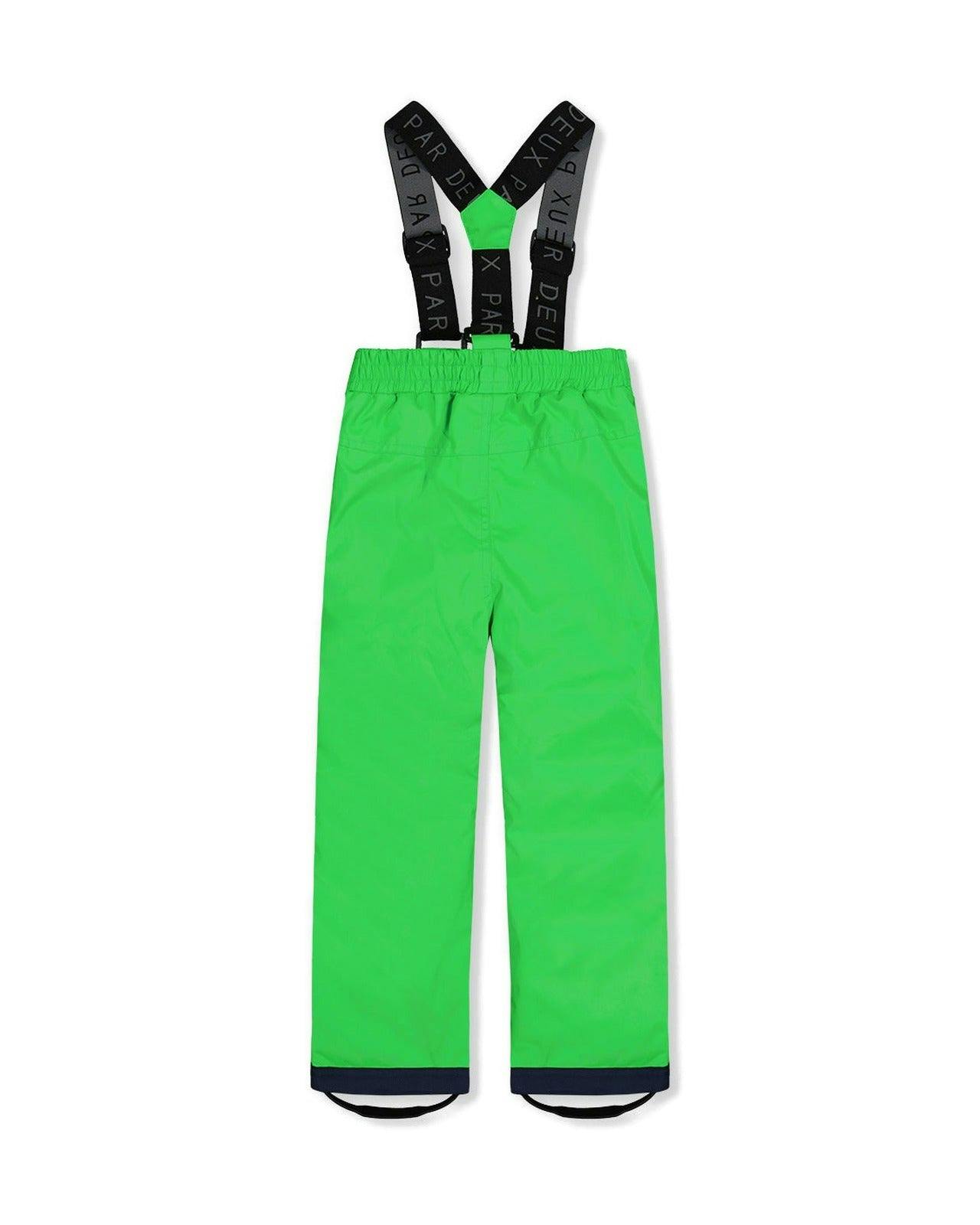 Light Weight Two Piece Chill Snowsuit Blue And Green Checkered Print