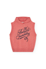Pastel Pink Yak Sweater Vest