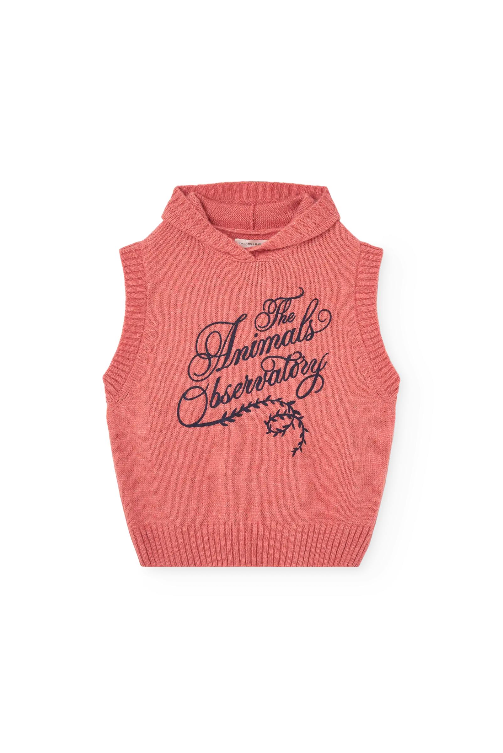 Pastel Pink Yak Sweater Vest