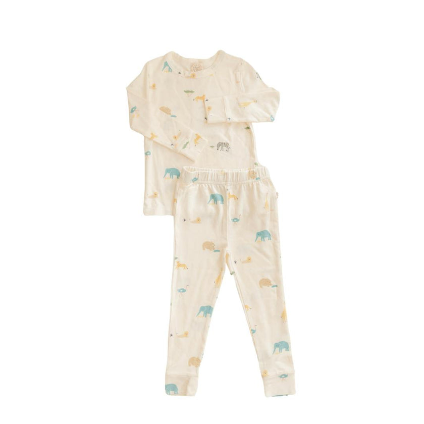 Toddler Modal Pajama Set in Zoo
