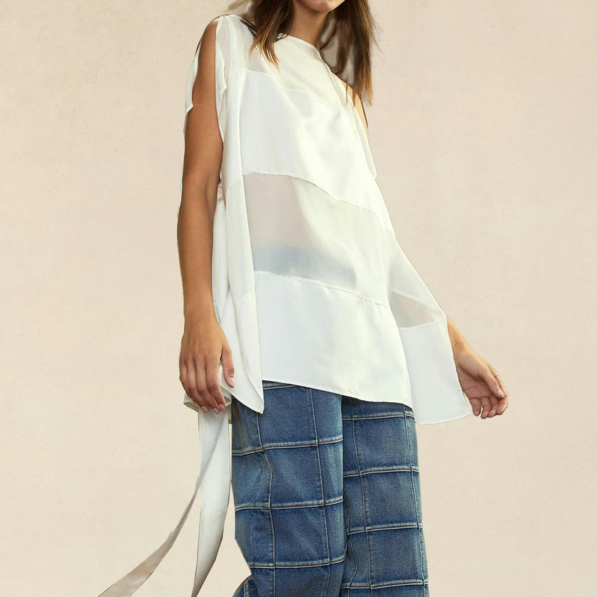 Windswept Silk Blouse