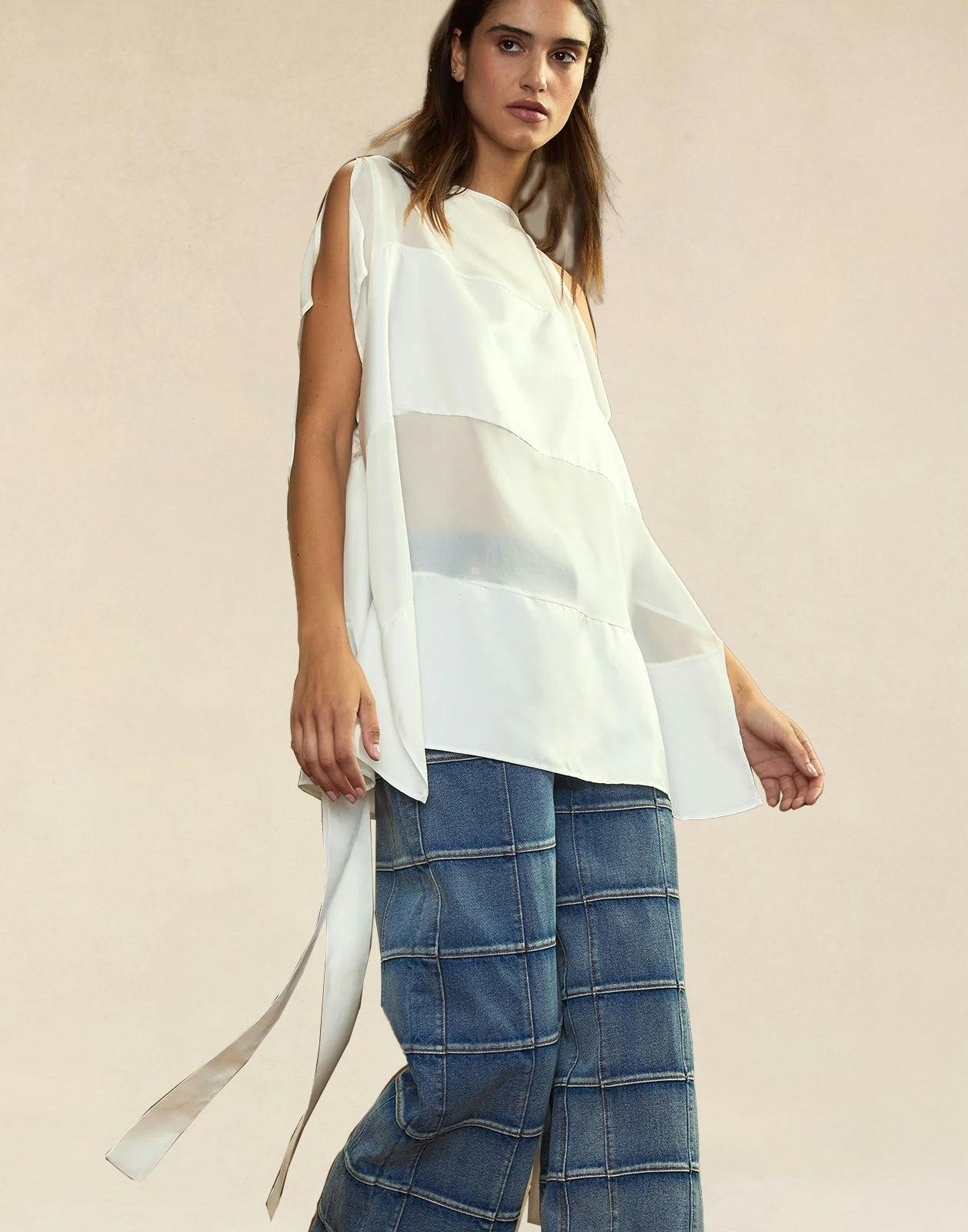 Windswept Silk Blouse