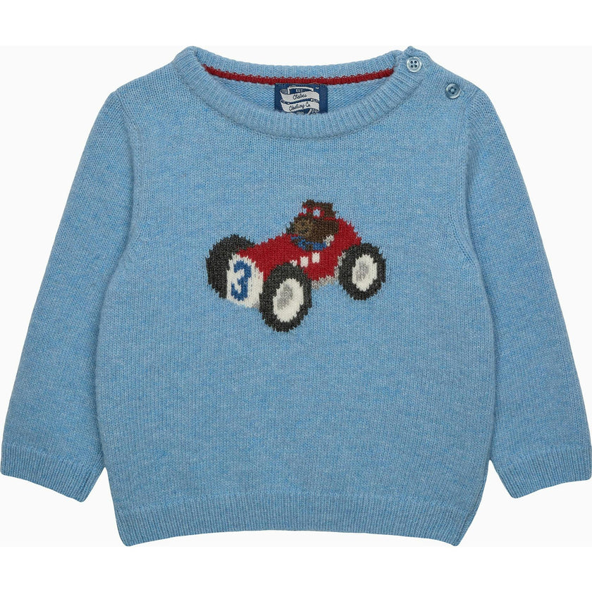 Baby Henry Car and Bear Sweater