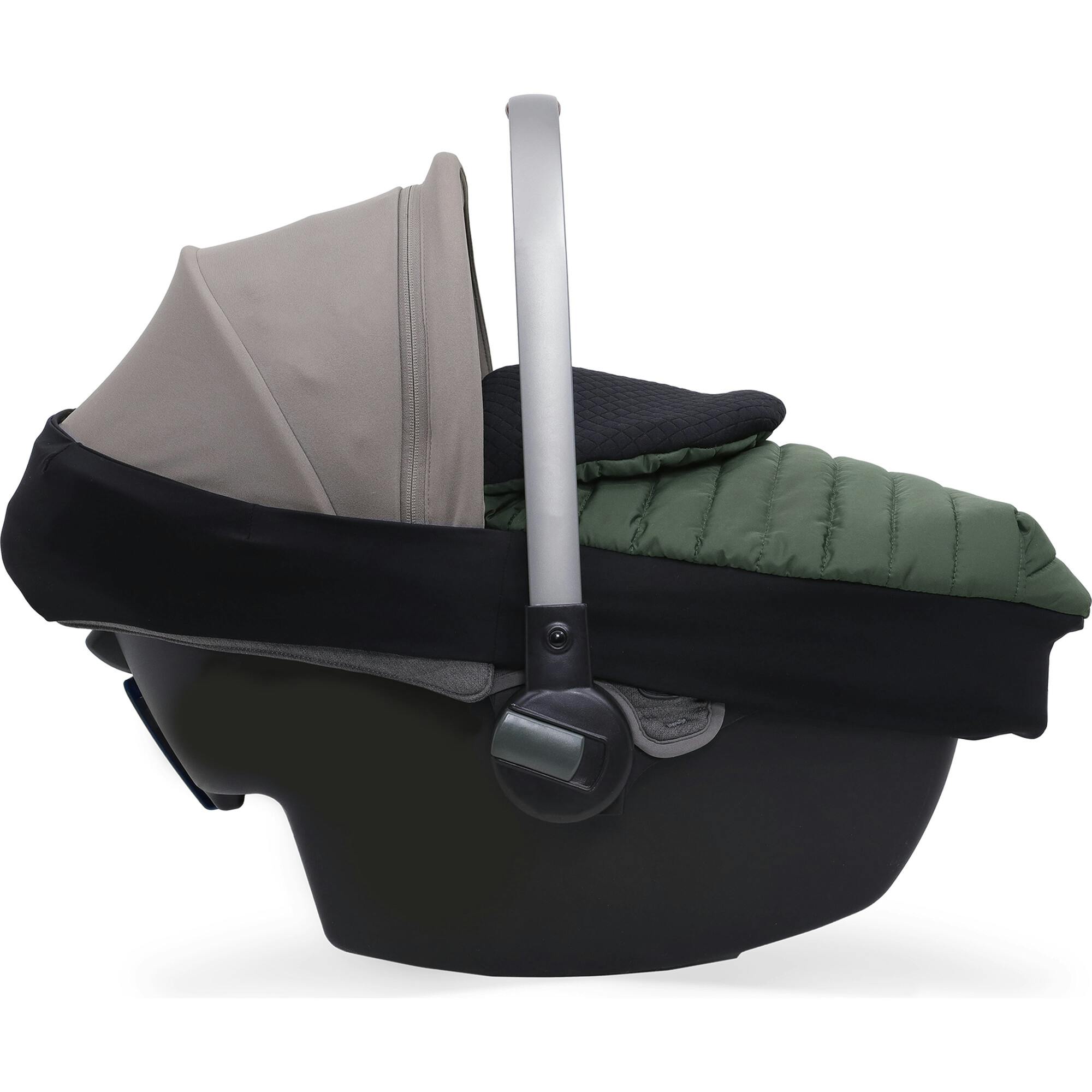 Winter Car Seat Cover - Dark Green
