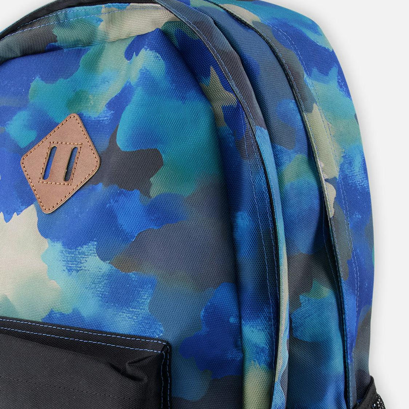 Little Boy Camouflage Durable Spacious Multi-Compartment Backpack