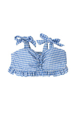 Mini Brandi Bandeau Top in Blakely Gingham