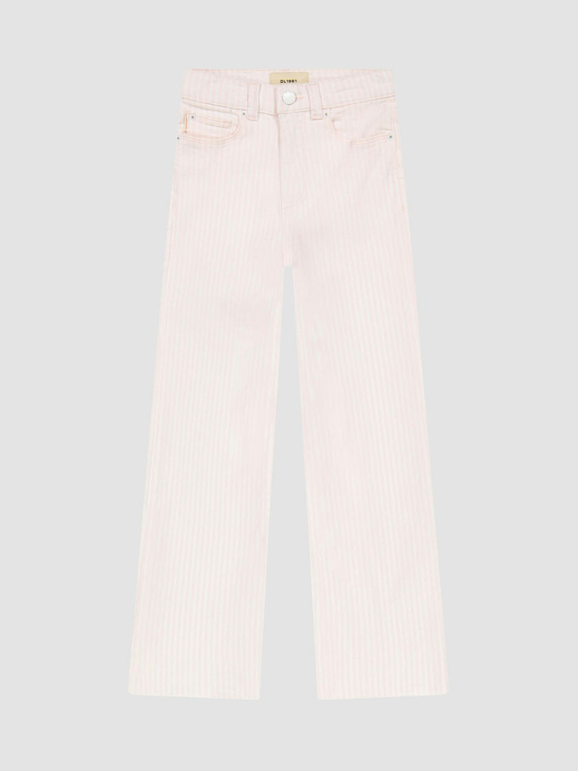Lily Wide Leg | Pink Stripe