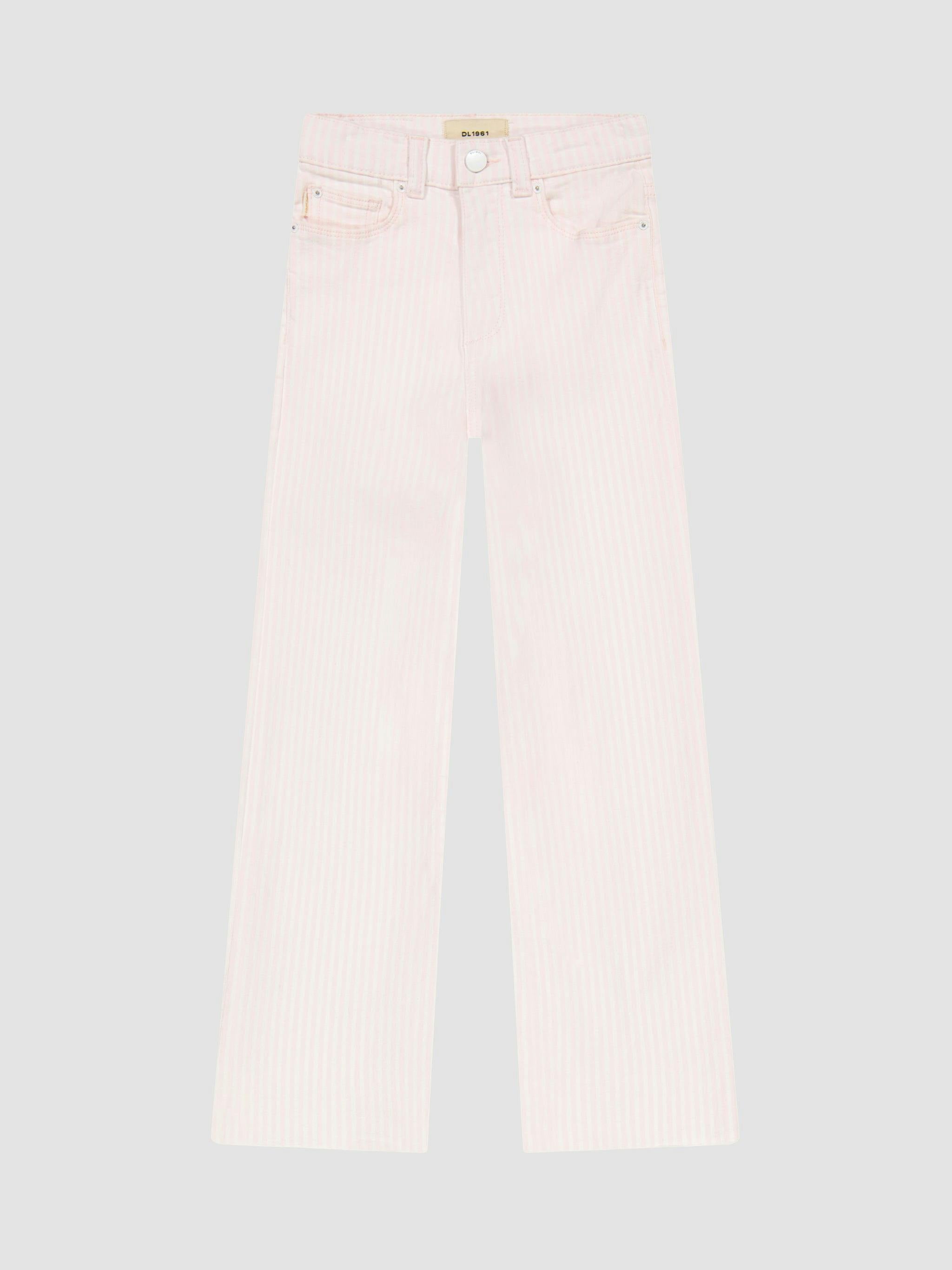 Lily Wide Leg | Pink Stripe