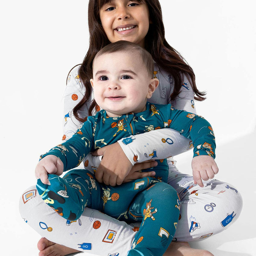 All Star Basketball Bamboo Kids Pajamas