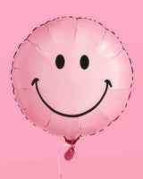Smiley Balloons - 2 pink balloons