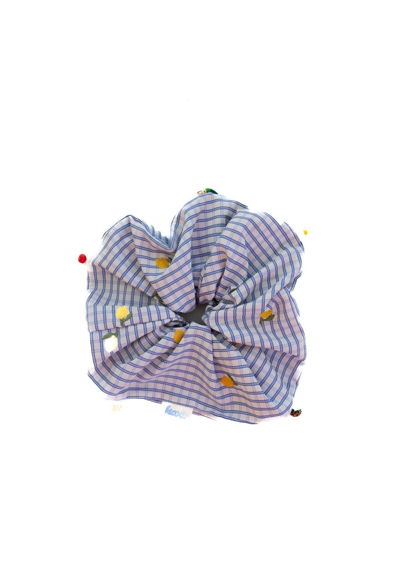 LEMON CHARM OVERSIZED SCRUNCHIE