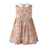 Summer Bloom Peter Pan Collar Dress