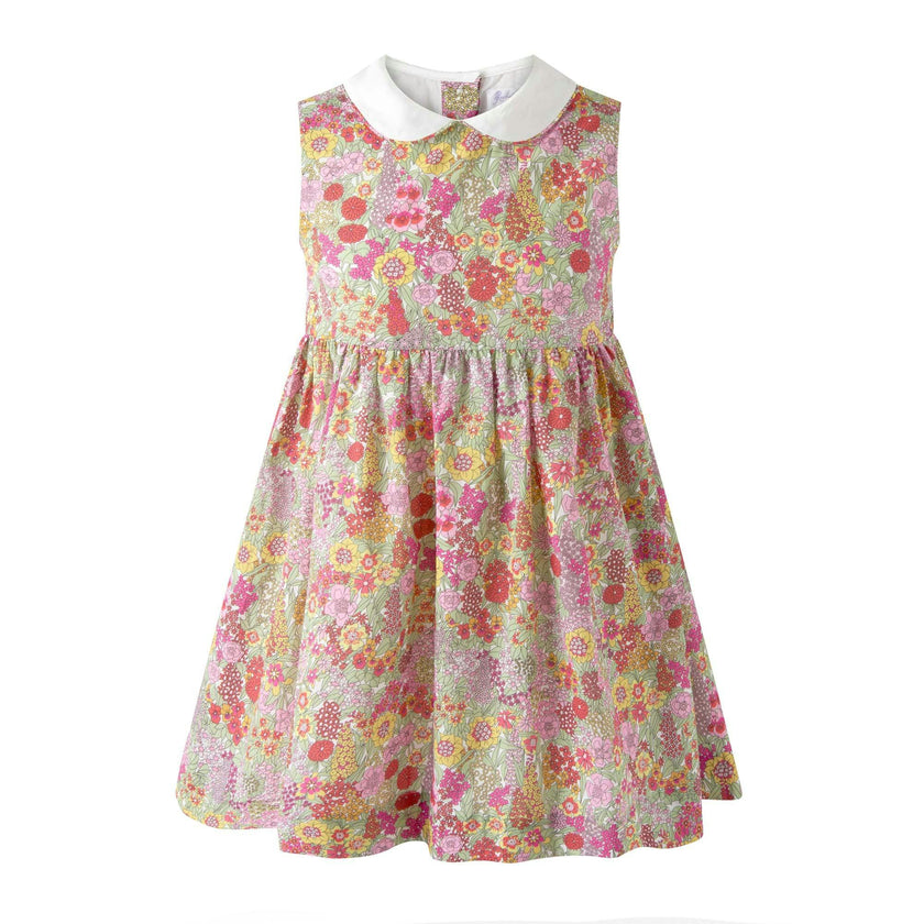 Summer Bloom Peter Pan Collar Dress