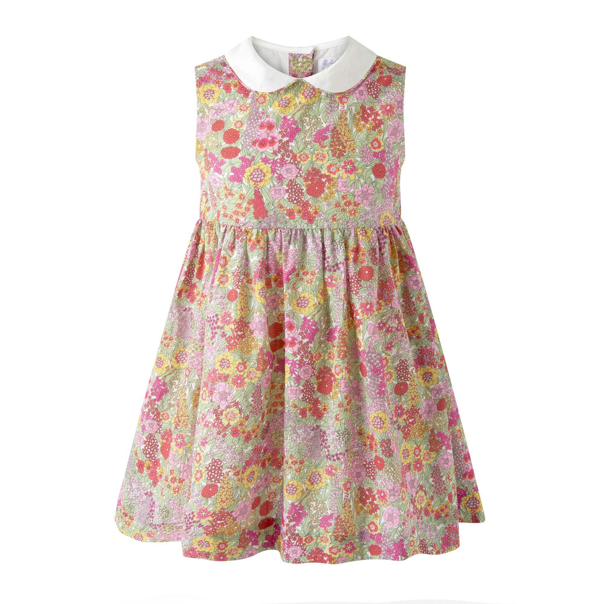 Summer Bloom Peter Pan Collar Dress