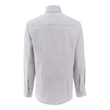 Gray Oxford Dress Shirt