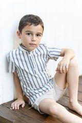 Pinstripe Boys Shirt