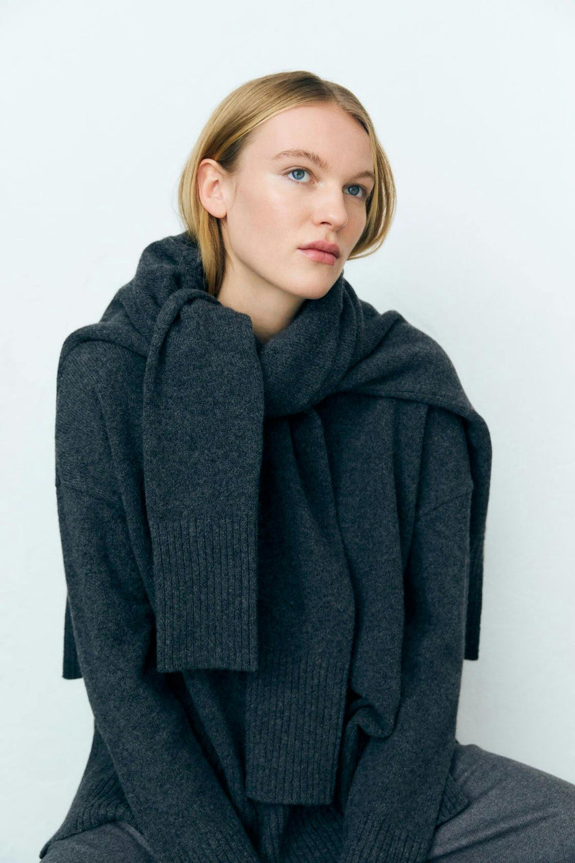 Agatha Woman Jumper Mid Grey