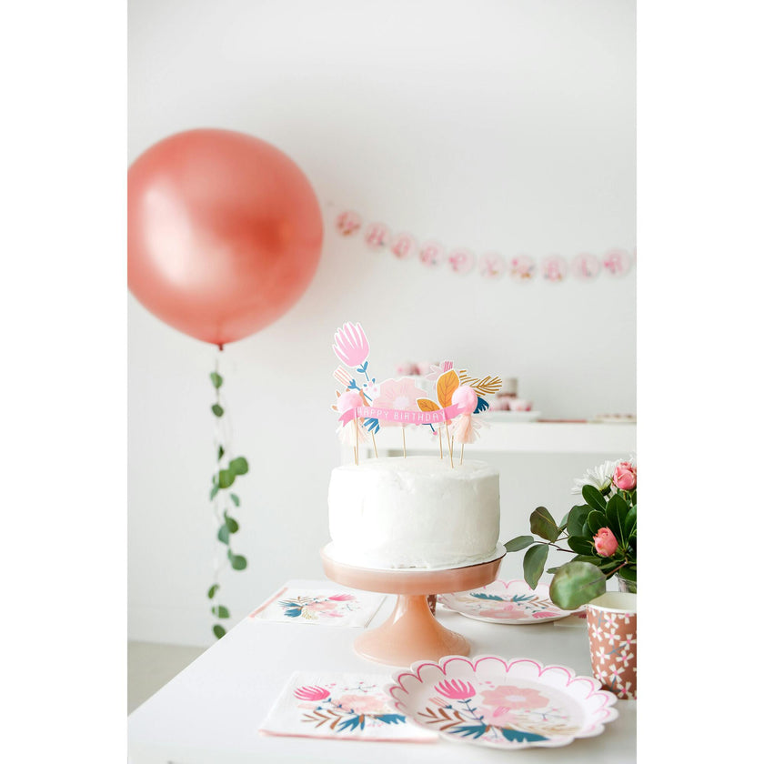 Garden Party Birthday Party Supplies in a Box