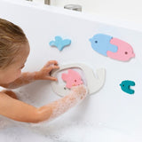 Whale Bath Bundle – Squeezi Whale, Bath Puzzle Whale & Cana Watering Can