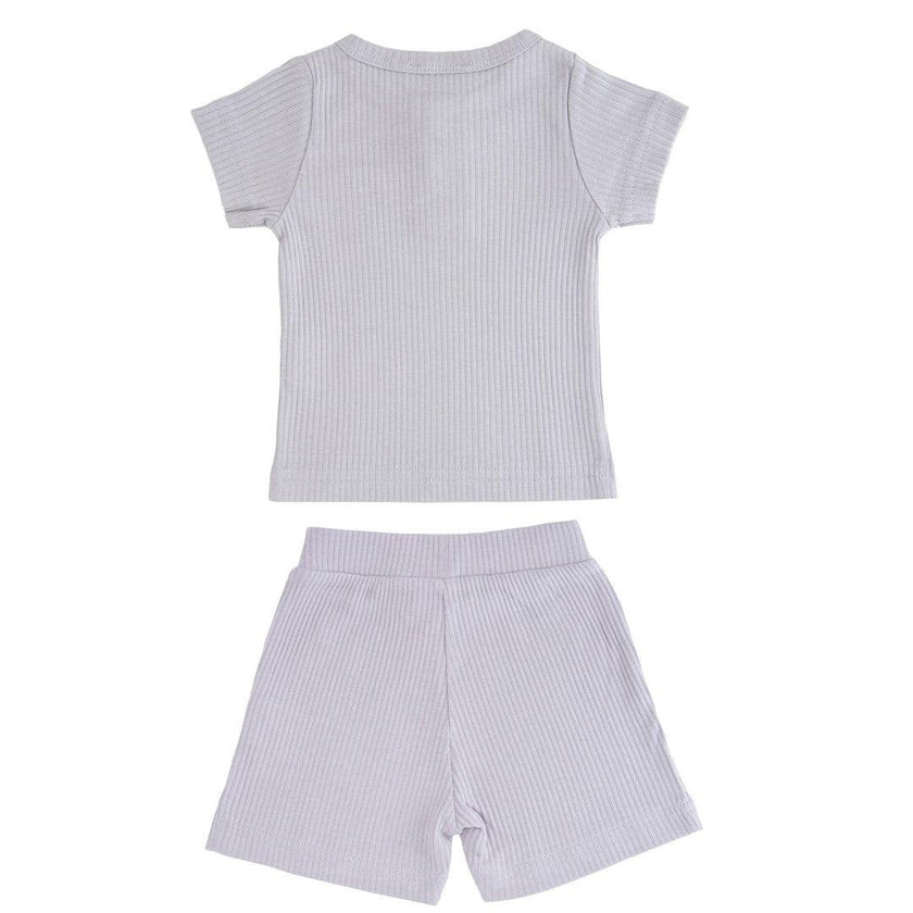 Gray Modal Pocket Outfit