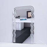 Neon LED Wave Mirror With Remote