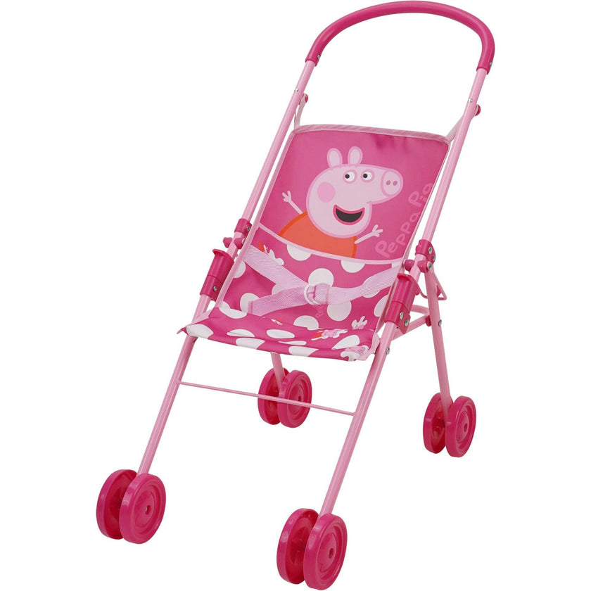 Peppa 19 Piece Doll Sleep N' Play Set - Pink & White Dots