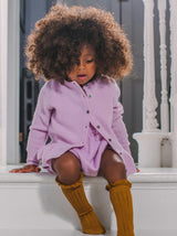 Moss Stitch Cardigan | 100% cashmere