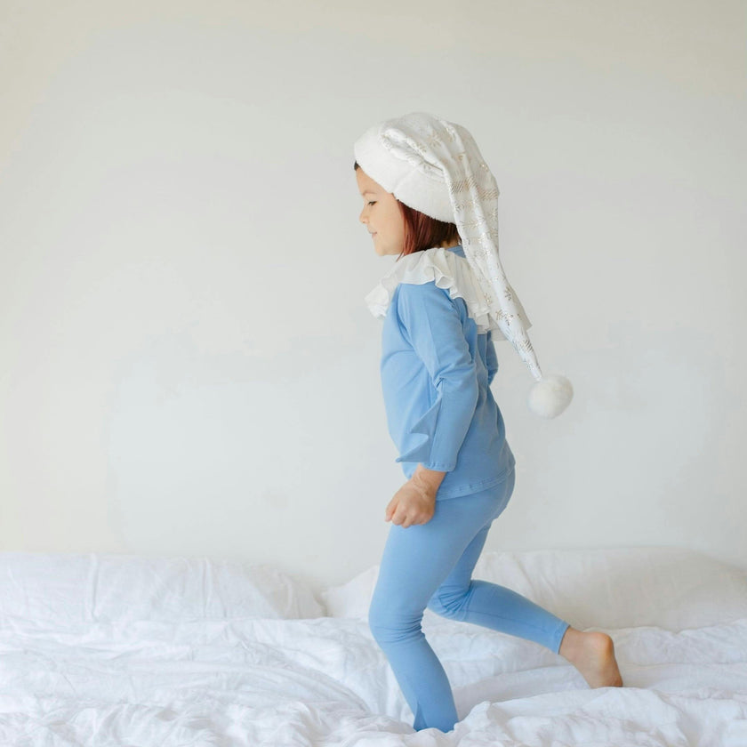 Blue Hanukkah Elf Pajama Costume