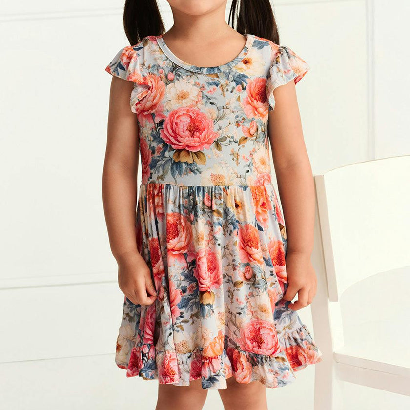 Mary Lou Ruffled Twirl Dress