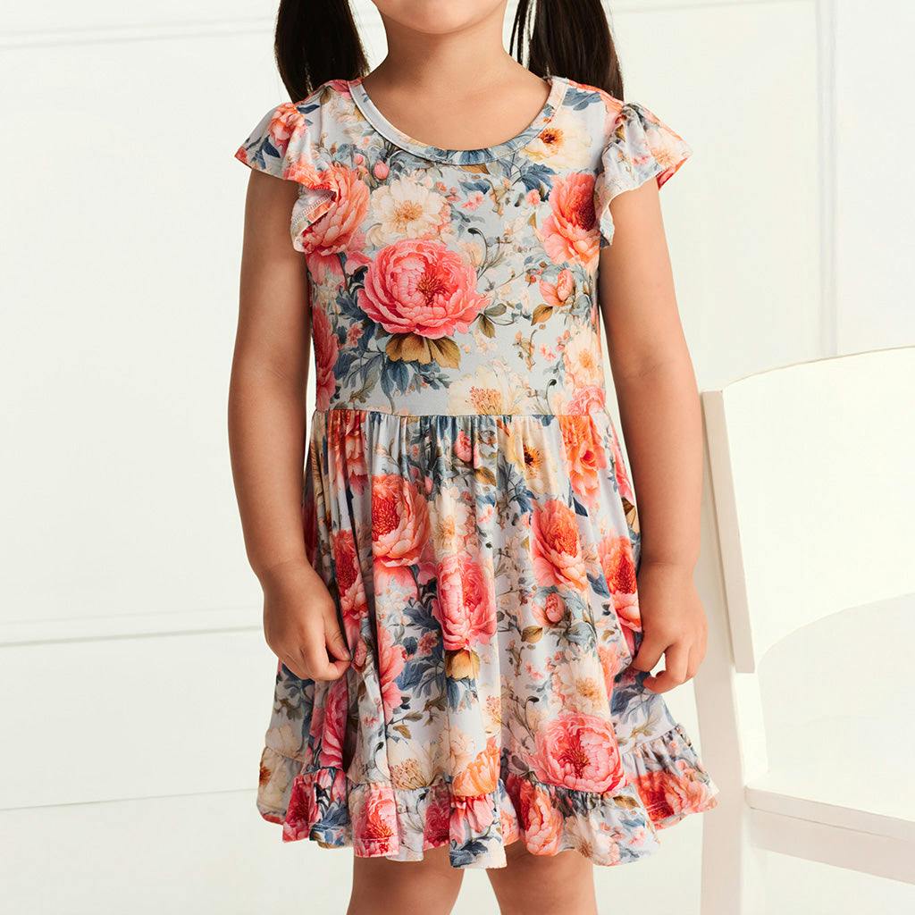 Mary Lou Ruffled Twirl Dress