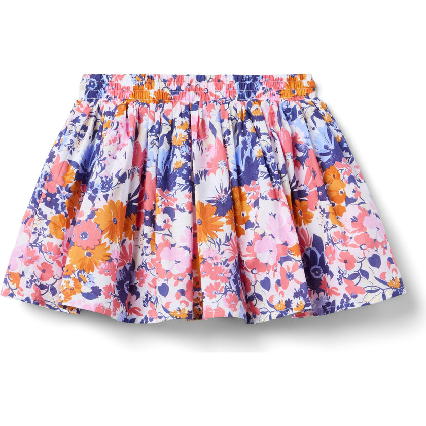 Floral Pleated Skort