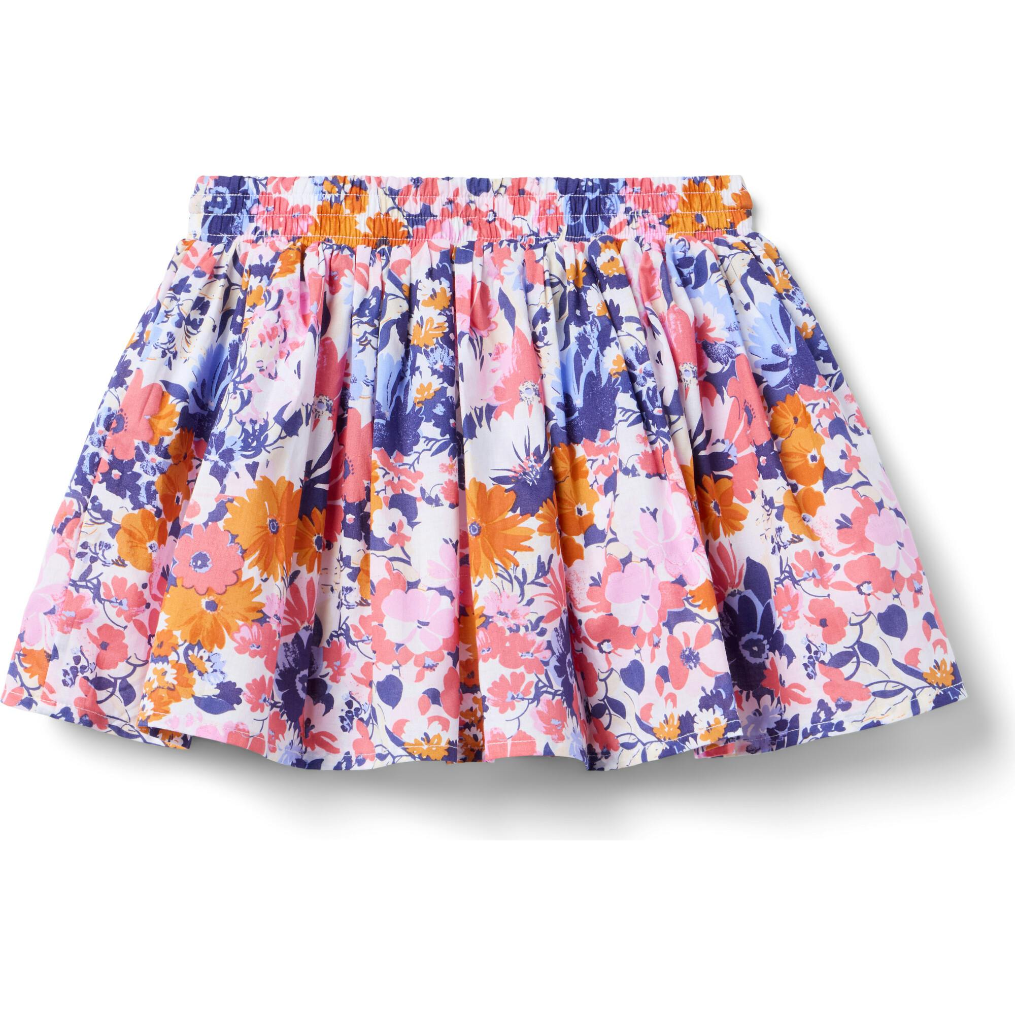 Floral Pleated Skort