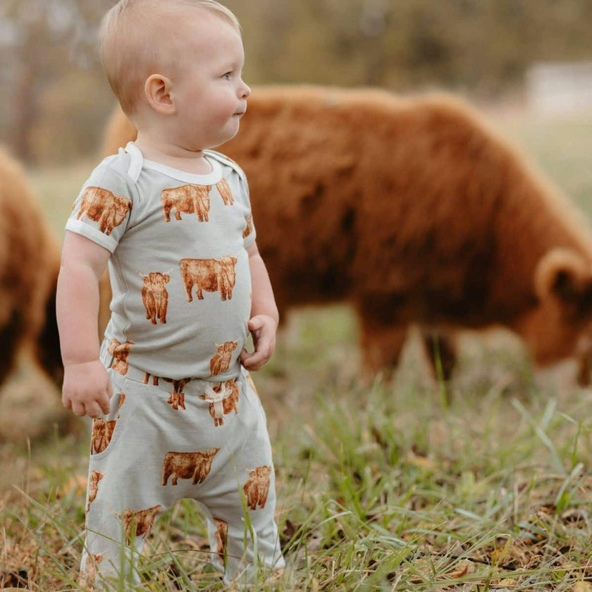 Highland Bamboo Short Sleeve One Piece