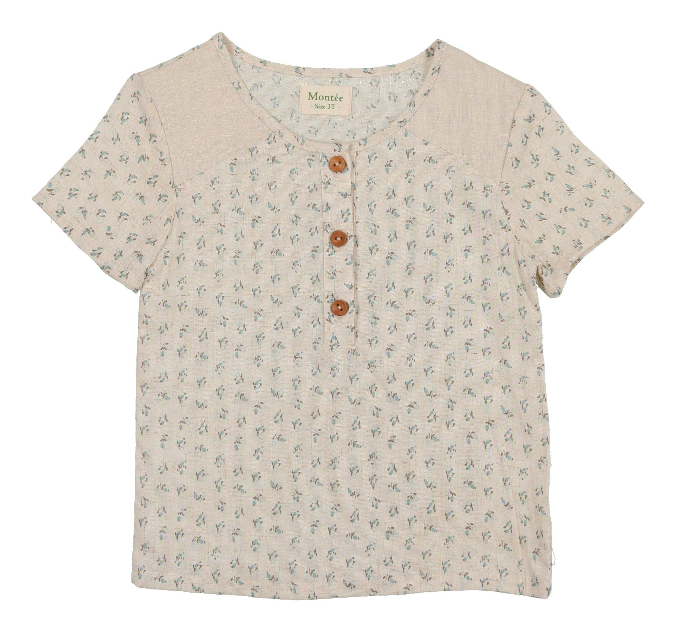 Lemon Blossom Boys Shirt