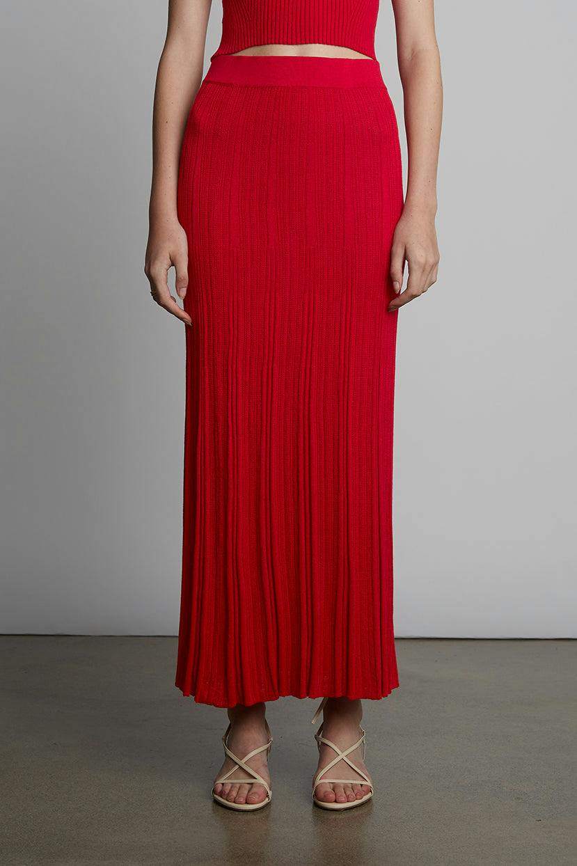 SALLY (SUMMER) SKIRT | ROSSO | ONE LEFT!