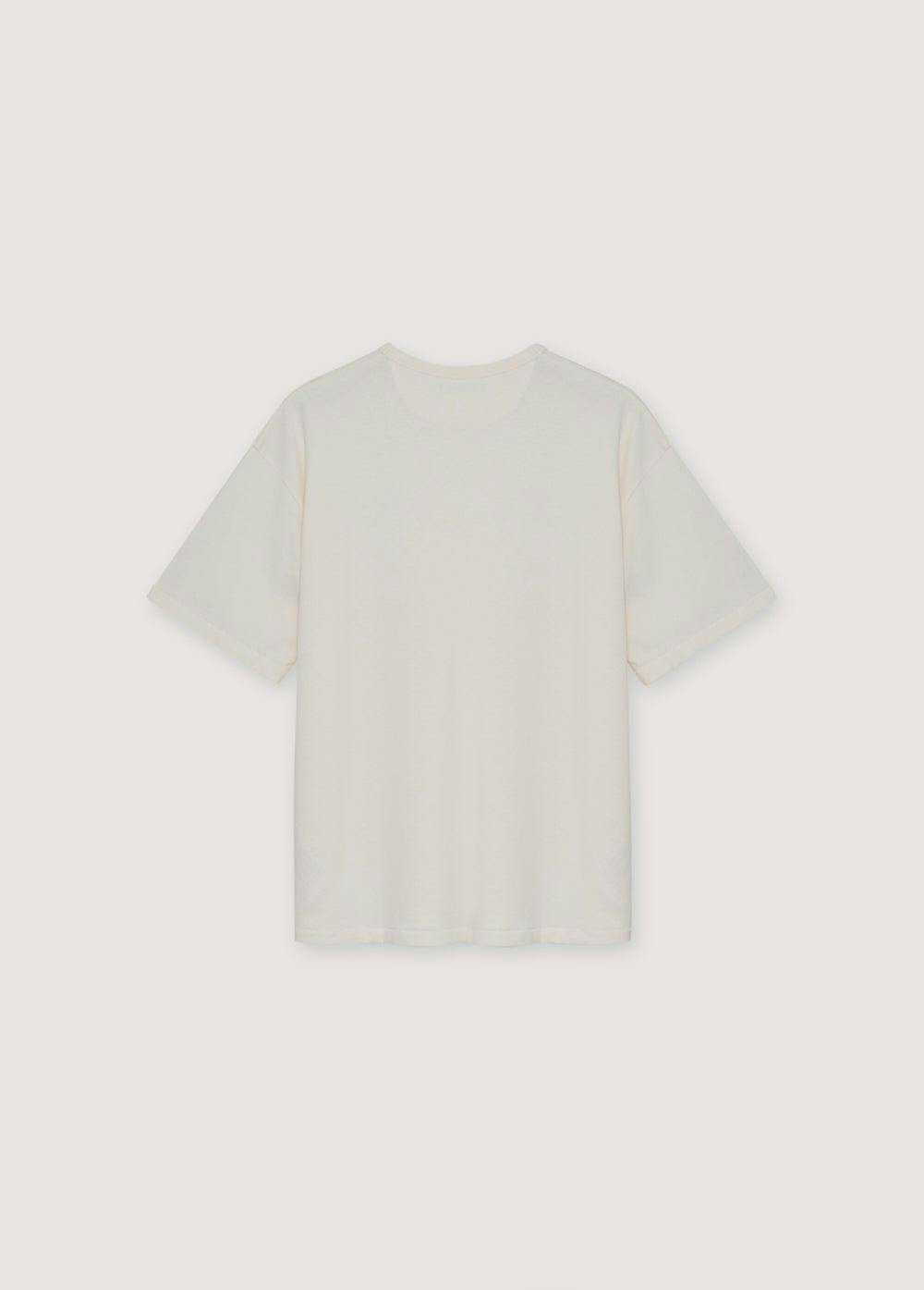 TNS Logo Men T-Shirt  Ecru