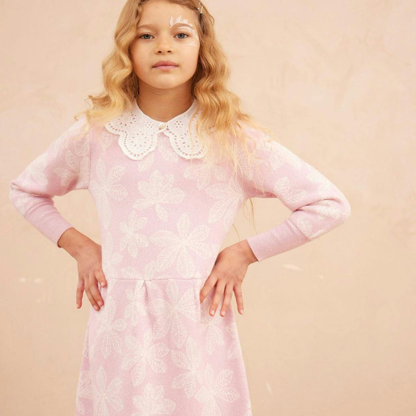 Chestnut Leaves Dress | Bubble Gum
