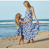 The Greece - Girls Smocked Waist Sun Dress
