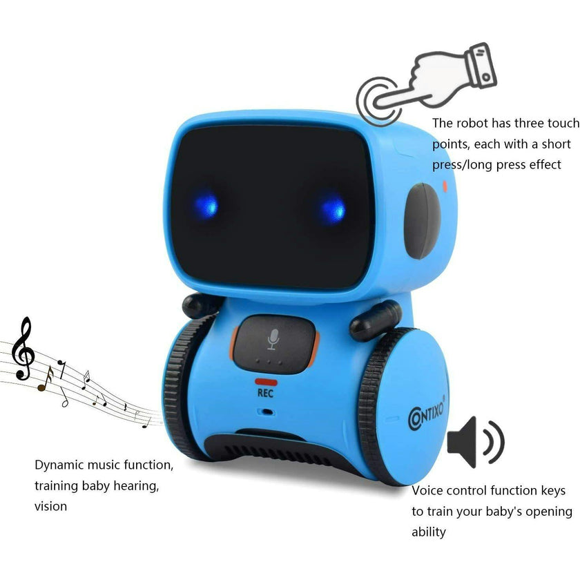 Contixo R1 Kids Robot Toy - Blue