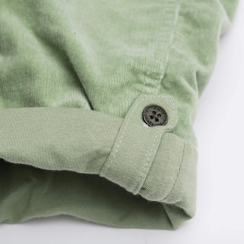 Sage Corduroy Overalls