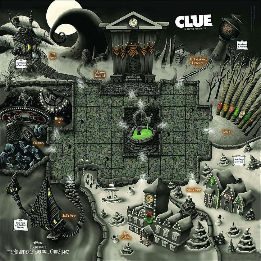 CLUE: The Nightmare Before Christmas - Collectible Edition Board Game