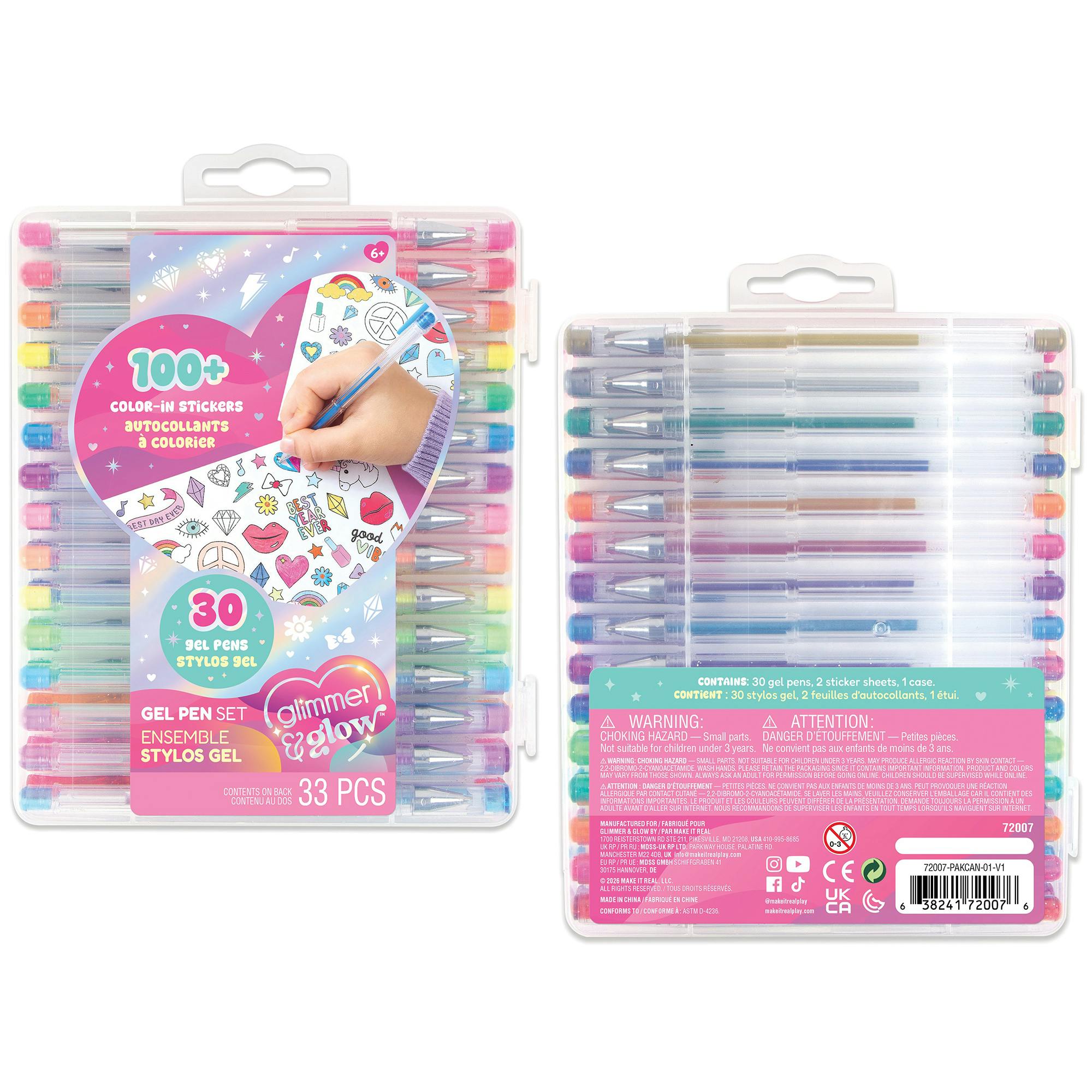 G&G: Gel Pen Set - 30pc