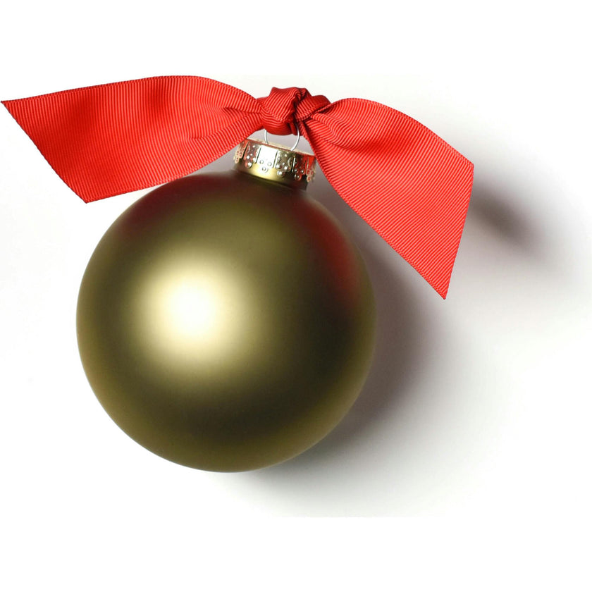 Merry and Bright Stars Glass Ornament