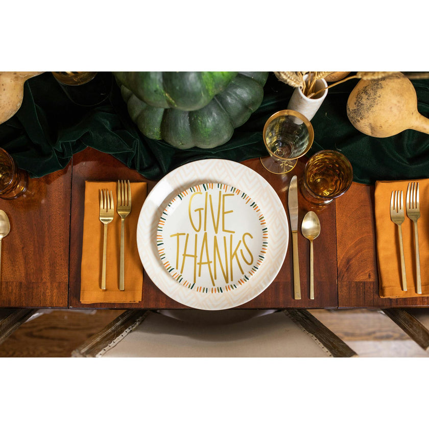 Dusk Give Thanks Salad Plate