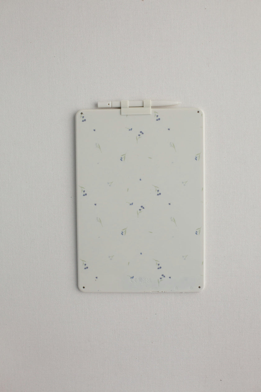 Blue Floral Tablet