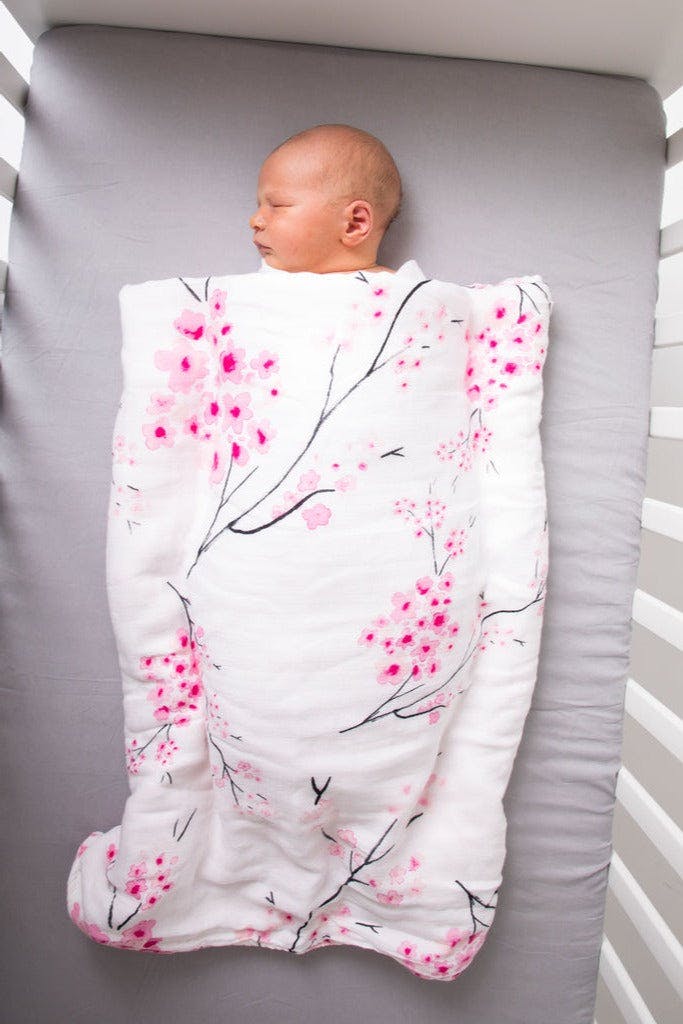 Organic Cotton Muslin Swaddle