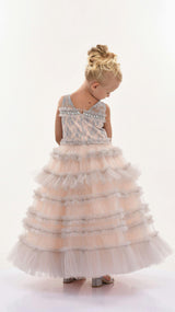 Pink Marianna Embroidered Dress
